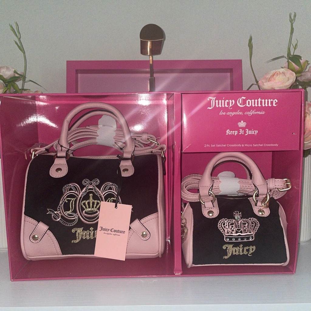 Juicy Couture Lovers Club TwoPiece Satchel Set